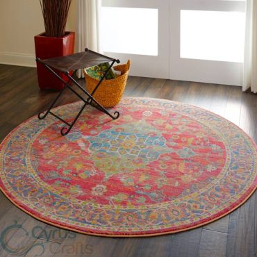 Enhancing Home Decor with Modern Round Rugs: A Comprehensive Guide - TheArches